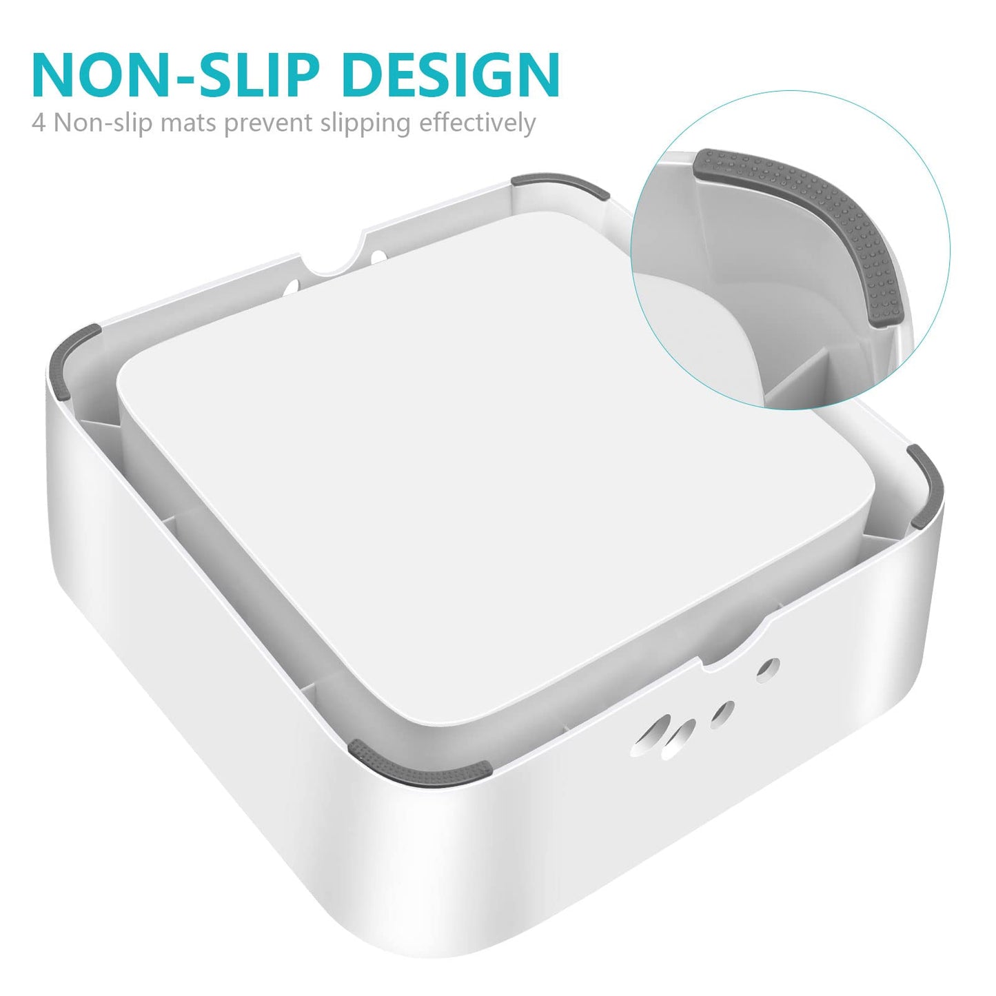 UPSKY Dog Water Bowl Vehicle Carried Floating Bowl Cat Water Bowl Slow Water Feeder Dispenser Anti-Overflow Pet Fountain Portable Car Dog & Cat