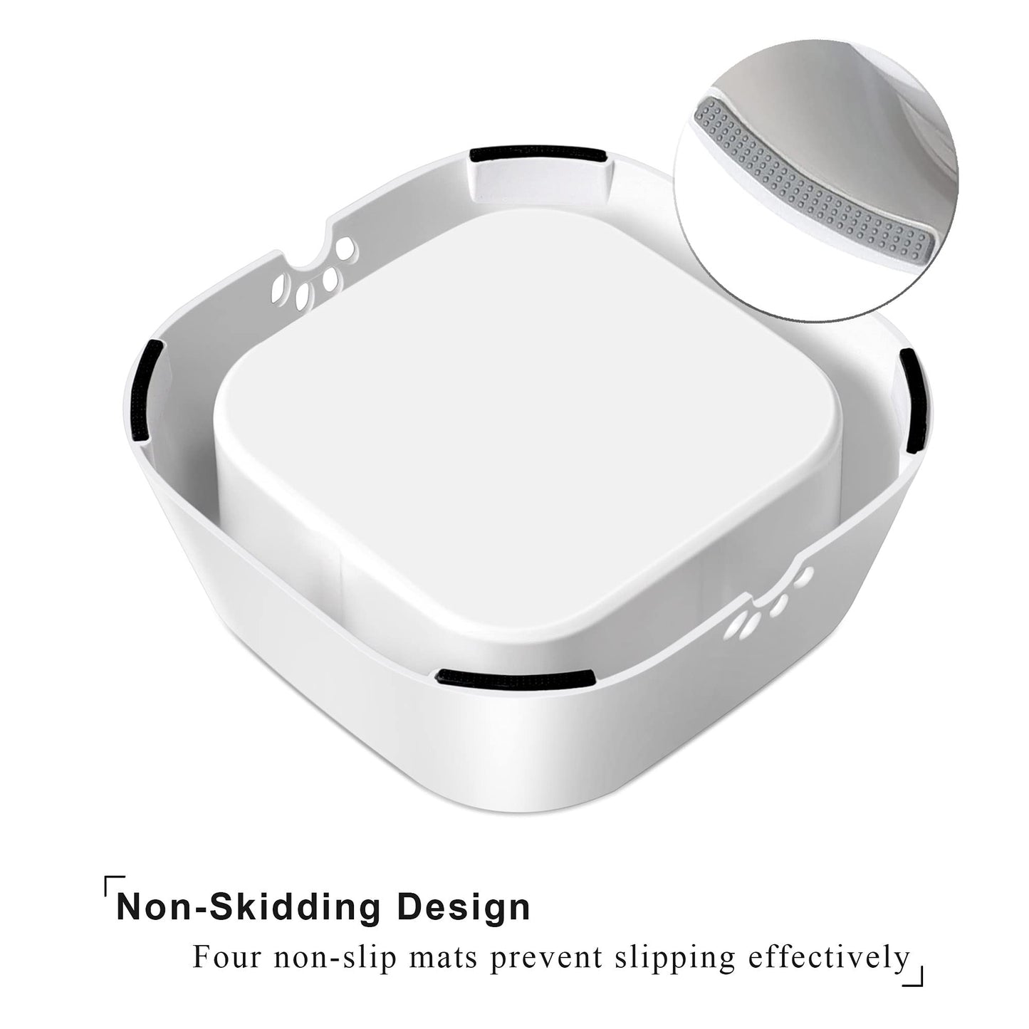 UPSKY Dog Water Bowl Vehicle Carried Floating Bowl Cat Water Bowl Slow Water Feeder Dispenser Anti-Overflow Pet Fountain Portable Car Dog & Cat