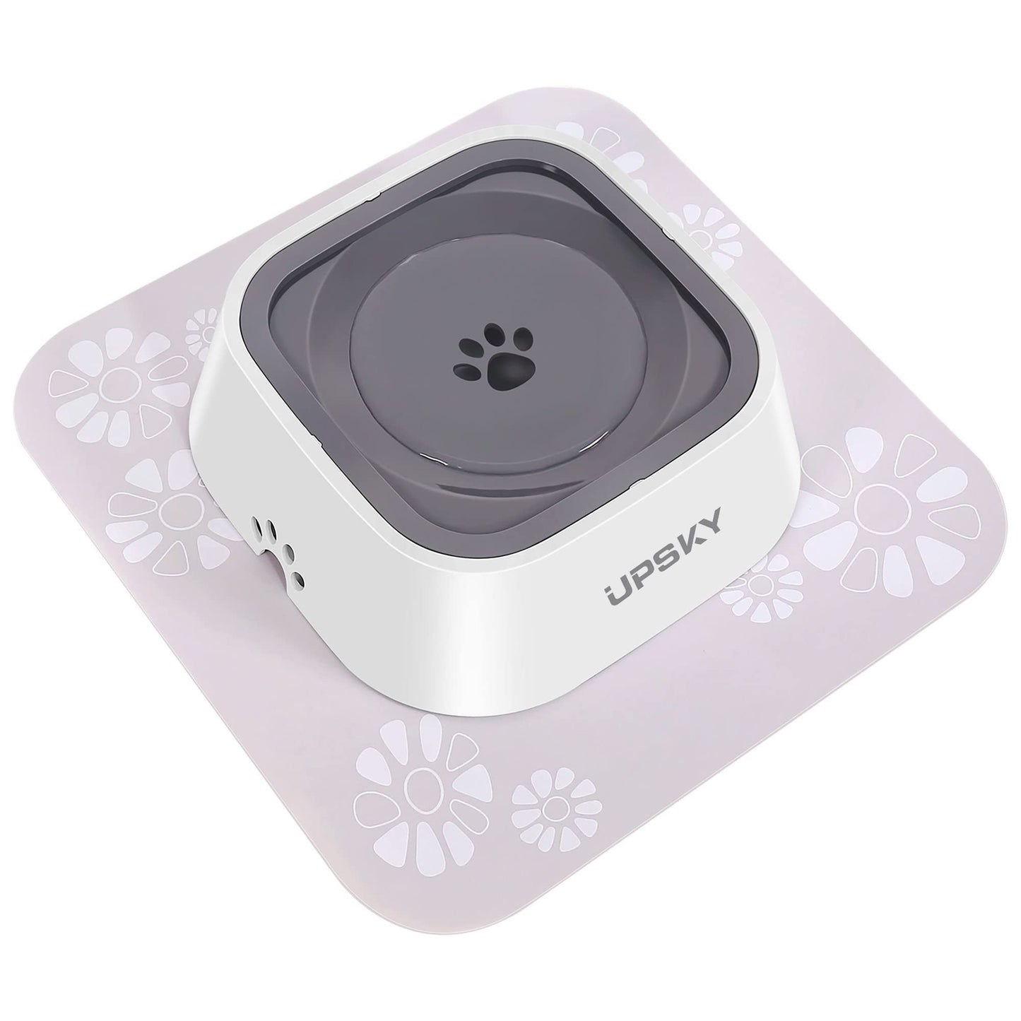 UPSKY Dog Water Bowl Vehicle Carried Floating Bowl Cat Water Bowl Slow Water Feeder Dispenser Anti-Overflow Pet Fountain Portable Car Dog & Cat