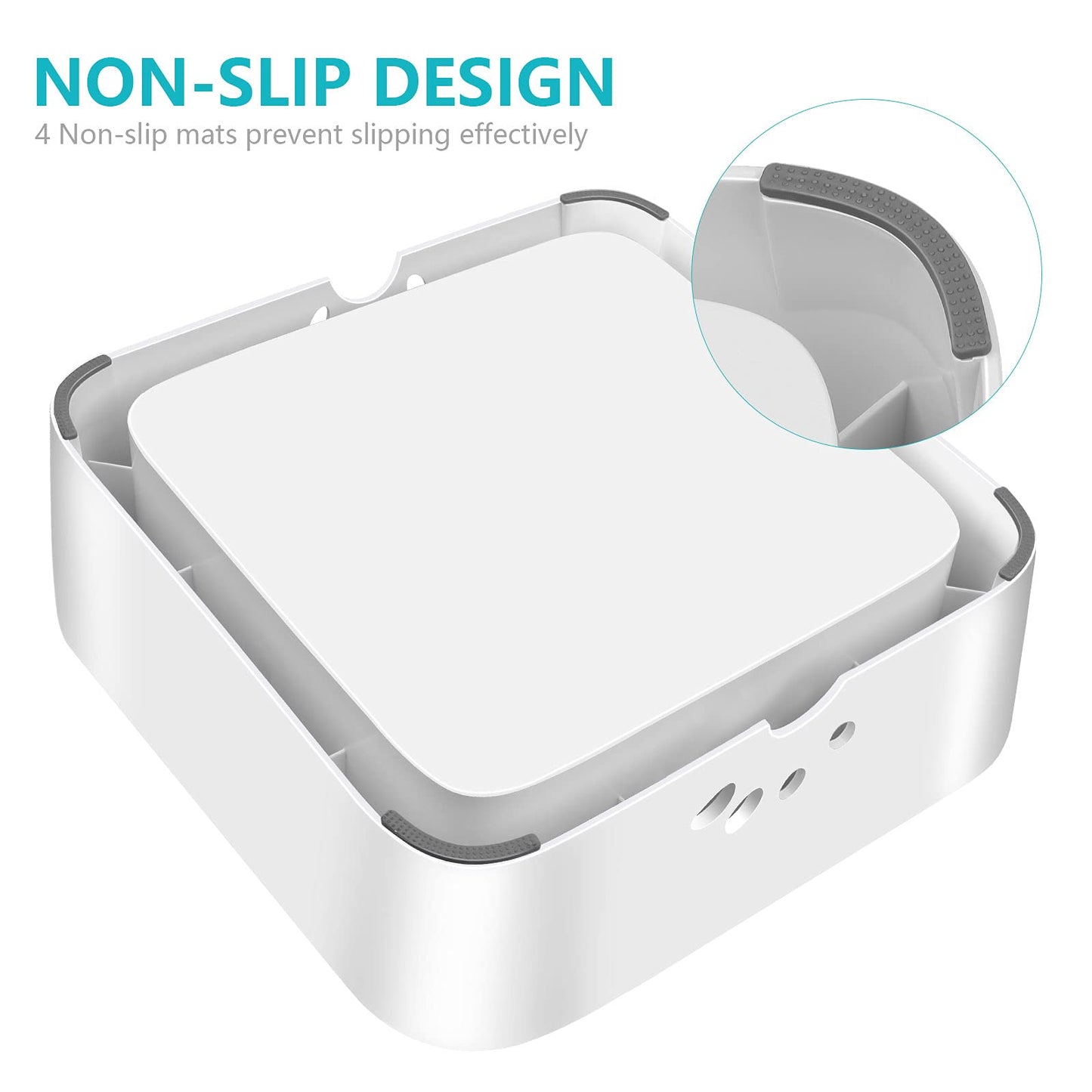 UPSKY Dog Water Bowl Vehicle Carried Floating Bowl Cat Water Bowl Slow Water Feeder Dispenser Anti-Overflow Pet Fountain Portable Car Dog & Cat