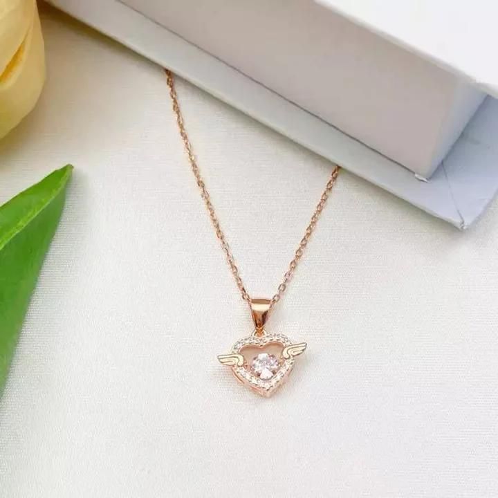 Heart With Wings Necklace